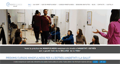 Desktop Screenshot of mindfulnessaccion.com